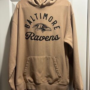 New Men’s Baltimore Ravens Tan Hoodie